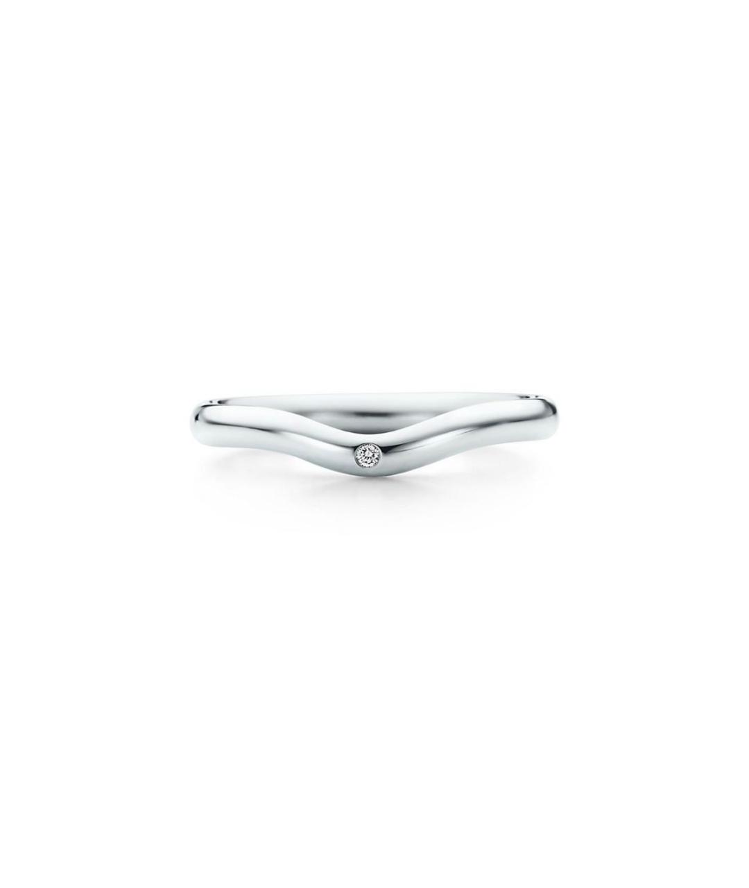 TIFFANY&CO Серебряное платиновое кольцо, фото 1