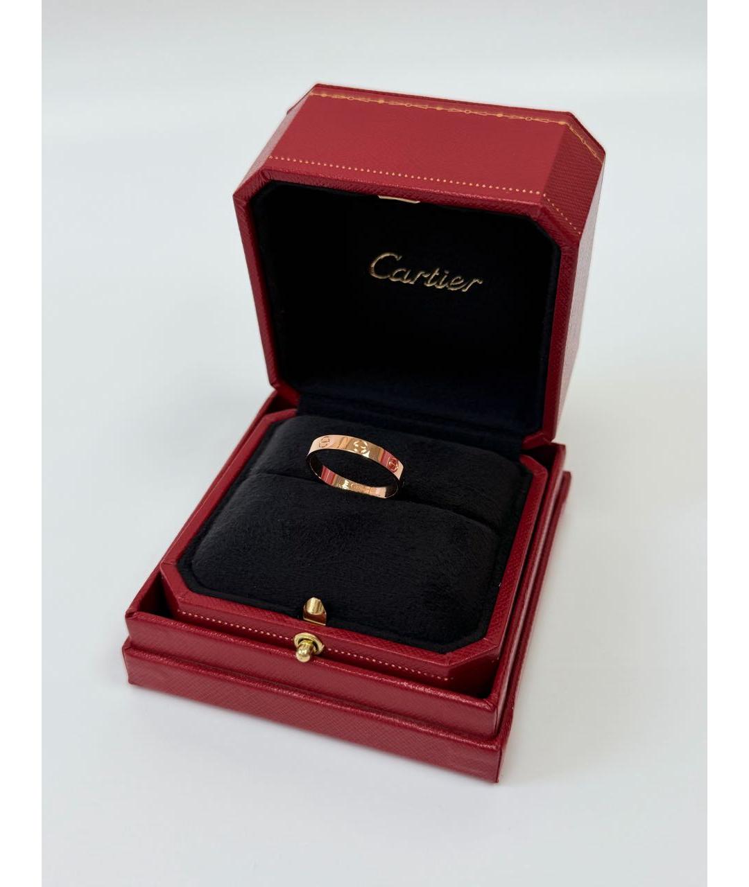 CARTIER Золотое кольцо из розового золота, фото 4