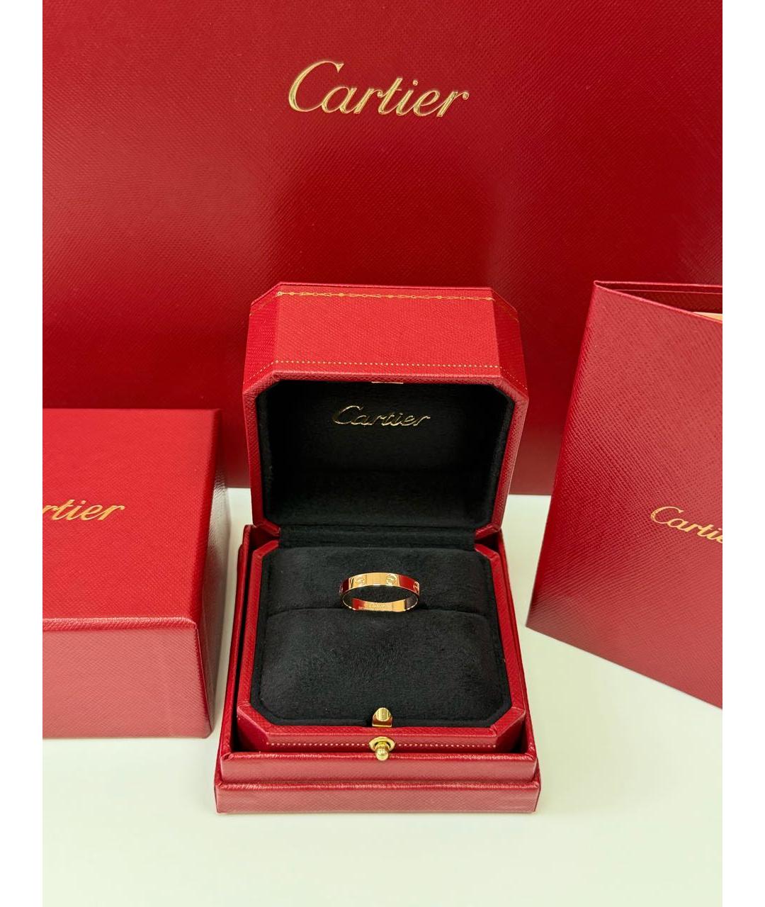 CARTIER Золотое кольцо из розового золота, фото 3