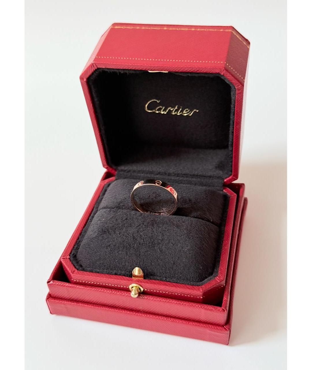 CARTIER Золотое кольцо из розового золота, фото 4