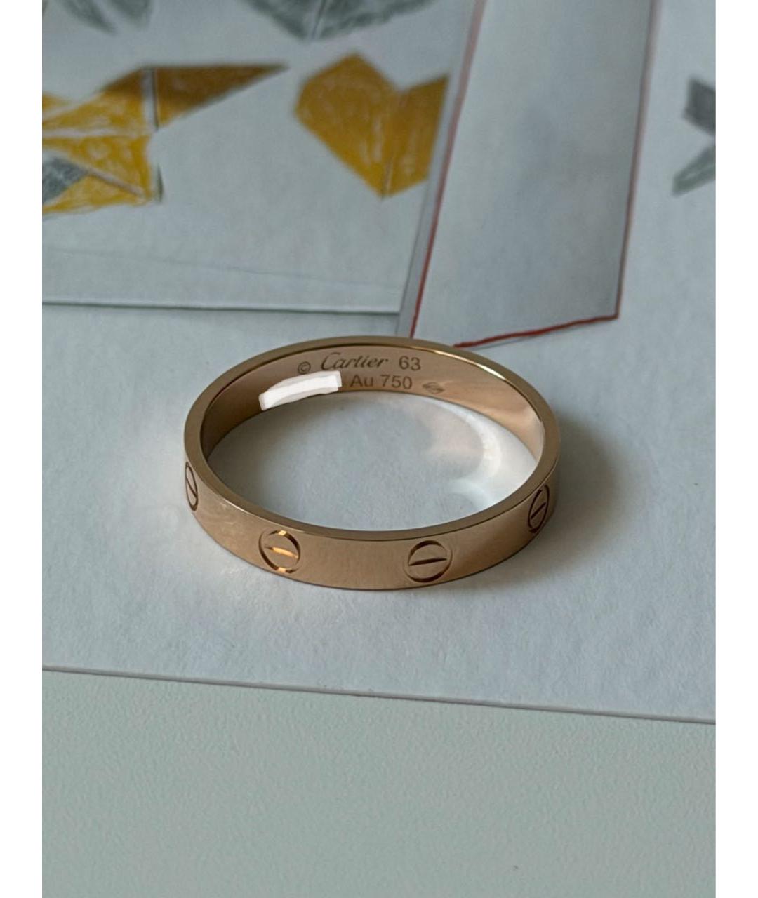 CARTIER Золотое кольцо из розового золота, фото 5