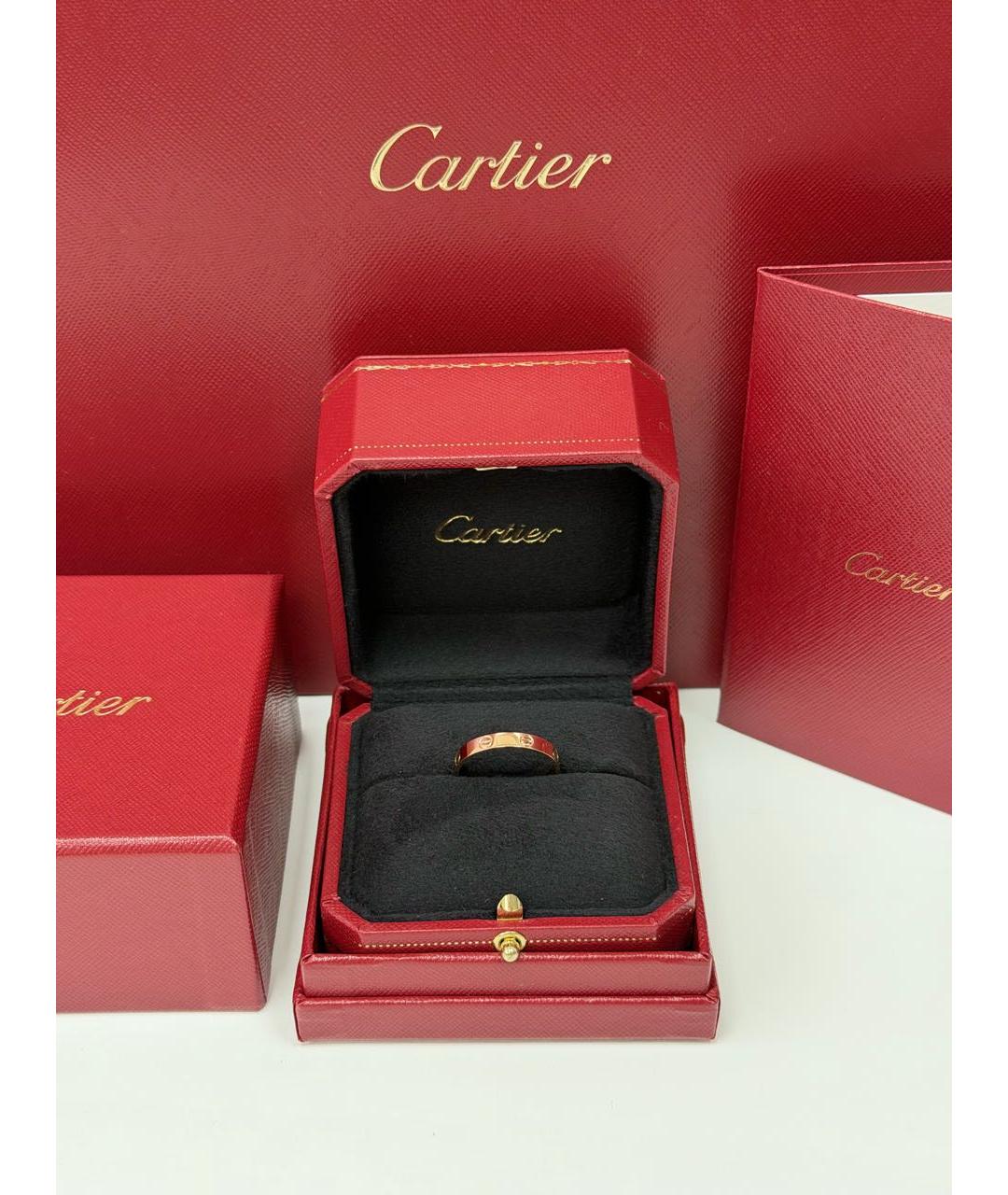 CARTIER Золотое кольцо из розового золота, фото 3