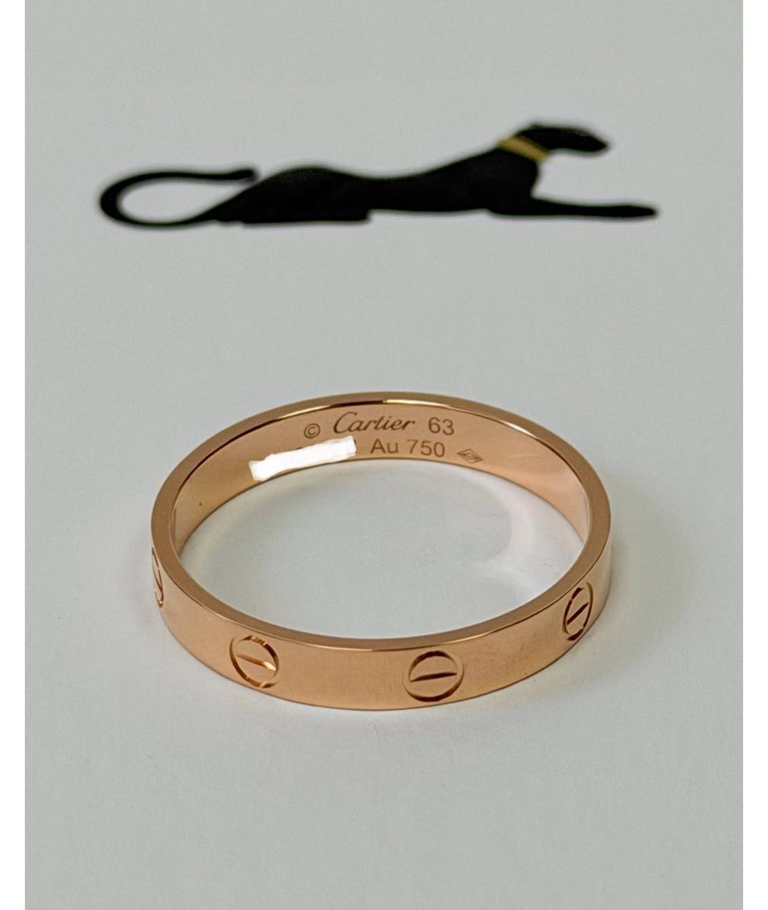 CARTIER Золотое кольцо из розового золота, фото 5
