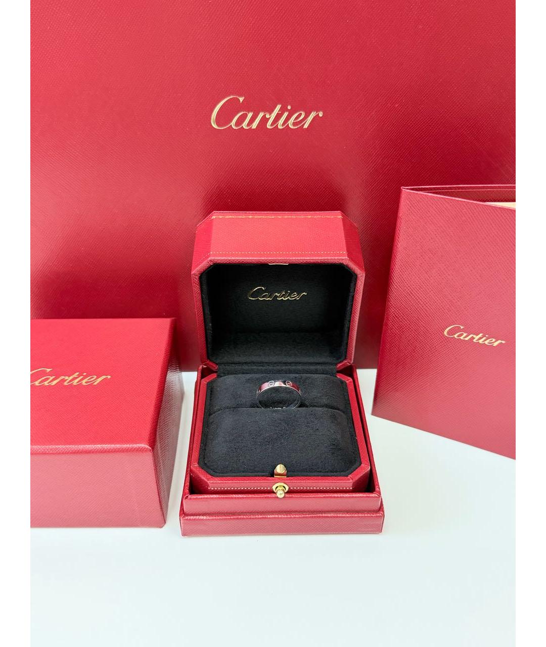 CARTIER Белое кольцо из белого золота, фото 3