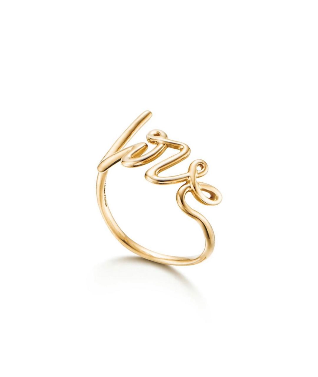 TIFFANY&CO Золотое кольцо из желтого золота, фото 2
