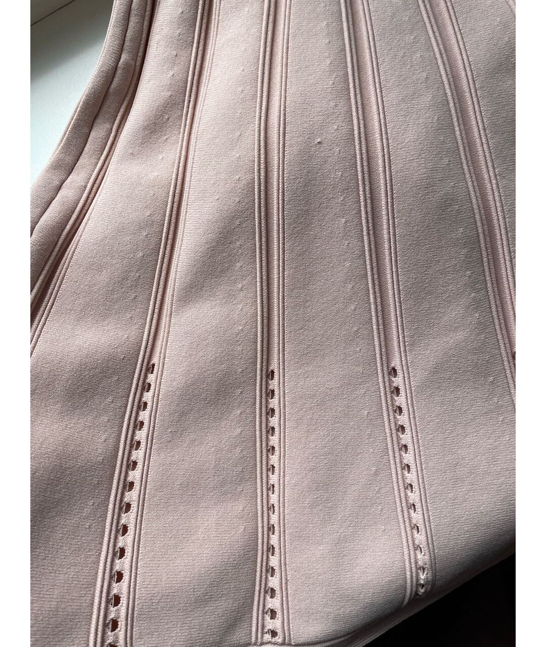 SANDRO Розовое вискозное повседневное платье, фото 5