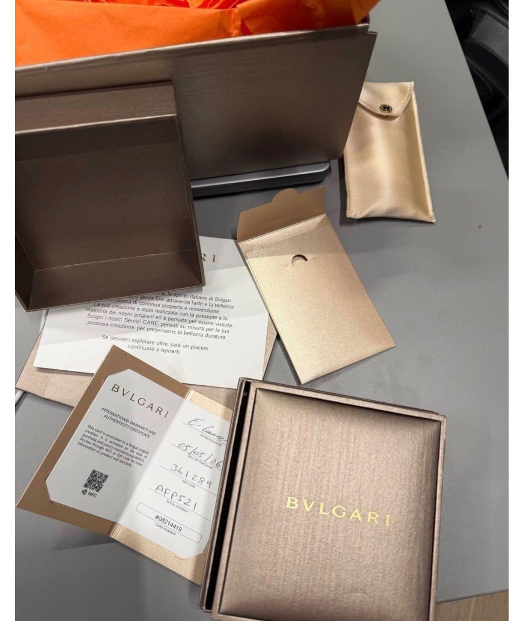 BVLGARI Розовый браслет из розового золота, фото 4