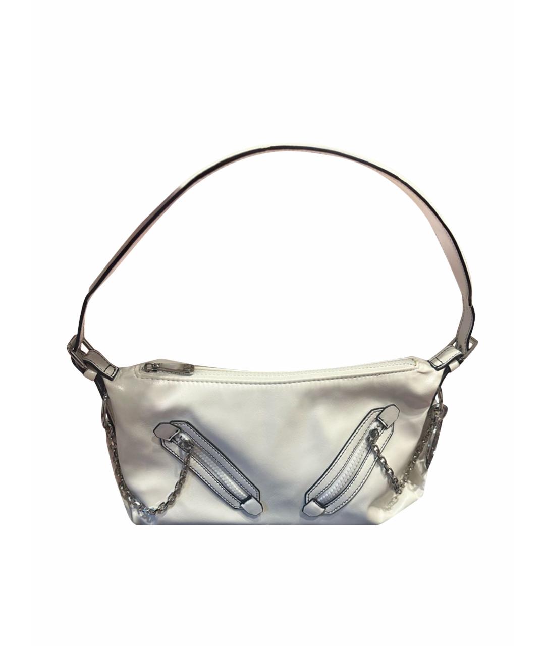 ARMANI EXCHANGE Белая сумка с короткими ручками из искусственной кожи, фото 1