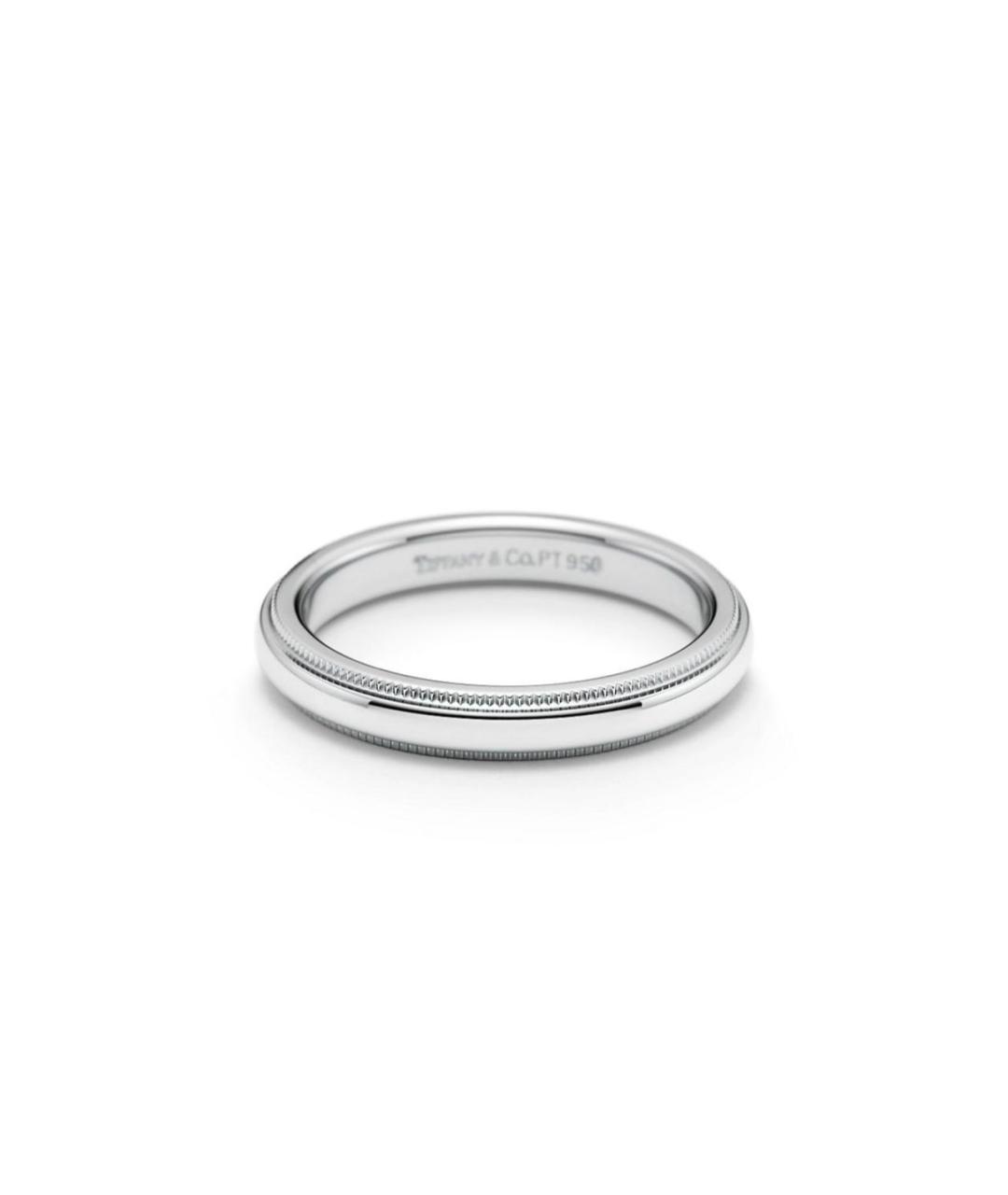 TIFFANY&CO Серебряное платиновое кольцо, фото 3