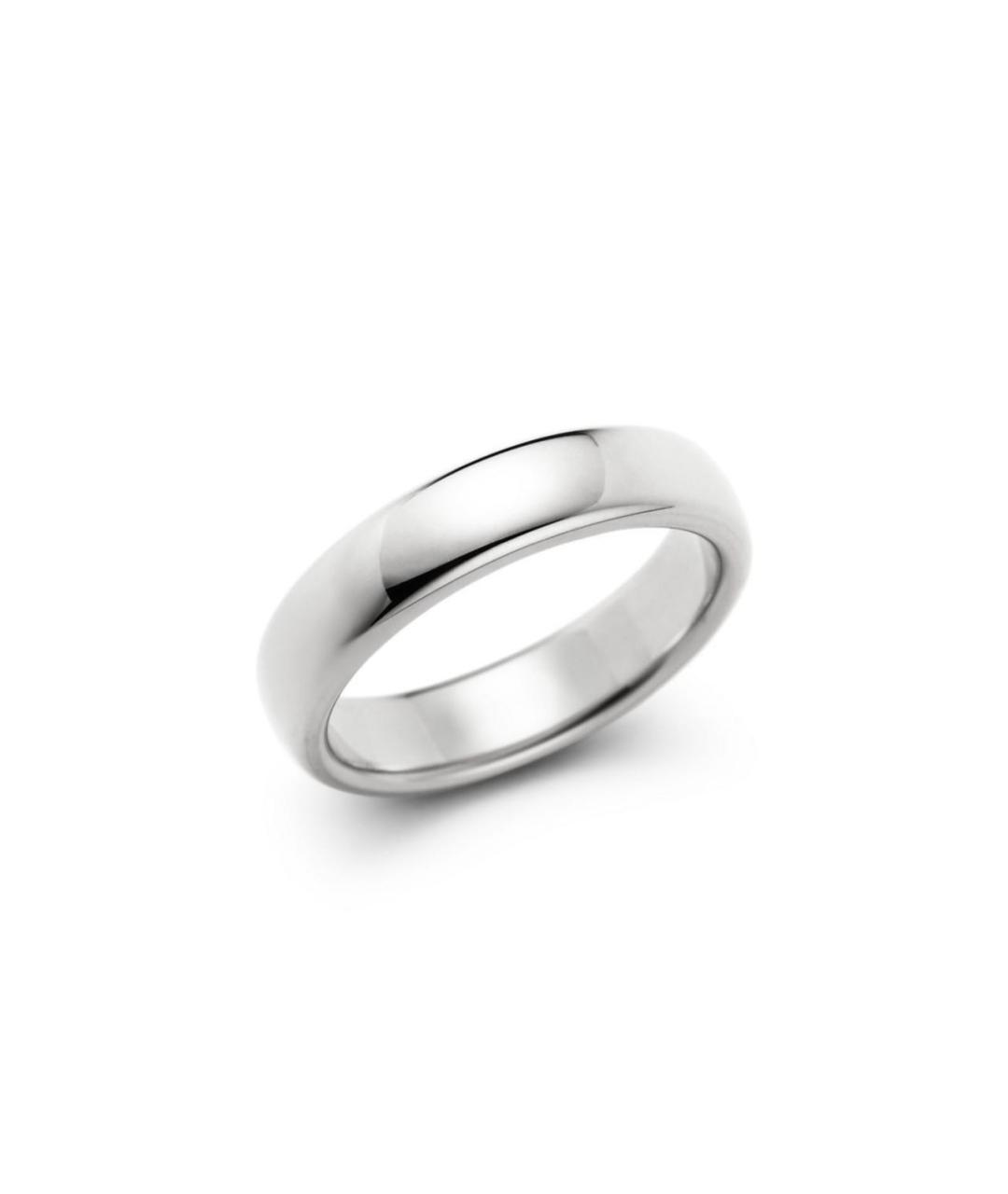 TIFFANY&CO Серебряное платиновое кольцо, фото 2