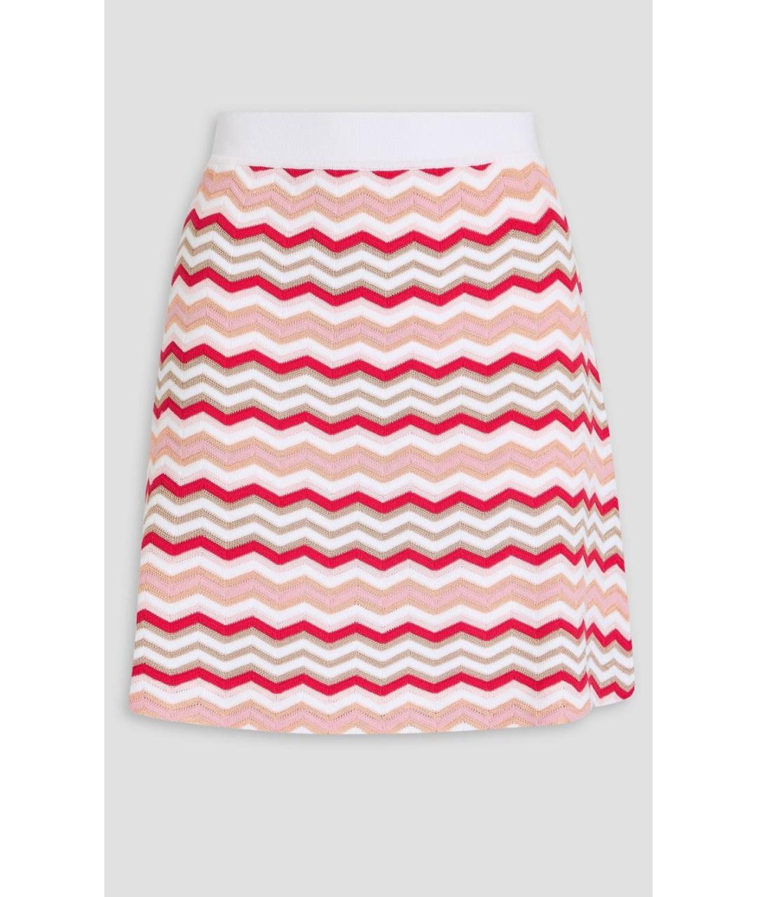 MISSONI Розовая хлопковая юбка мини, фото 4