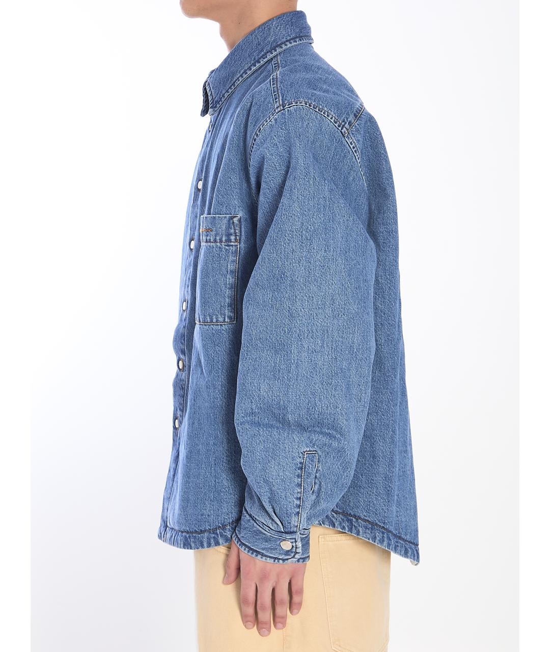 JACQUEMUS Голубая деним куртка, фото 3