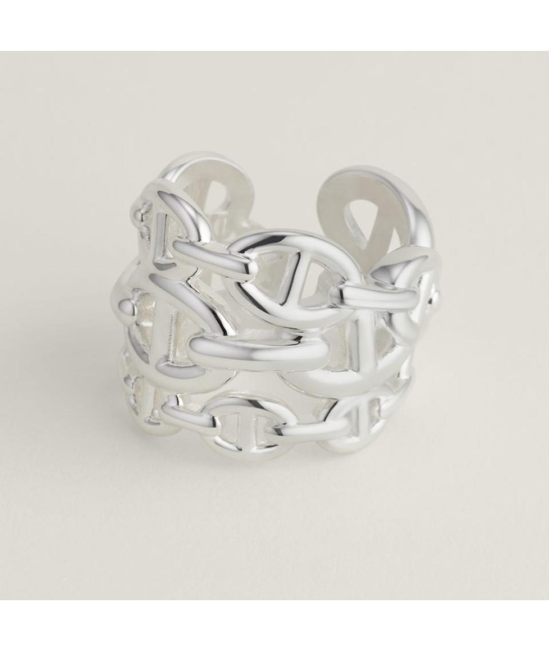 HERMES Серебряное серебряное кольцо, фото 3