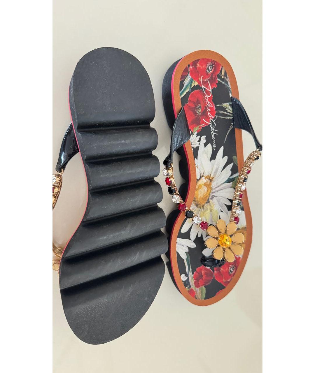 DOLCE&GABBANA Резиновые шлепанцы, фото 3