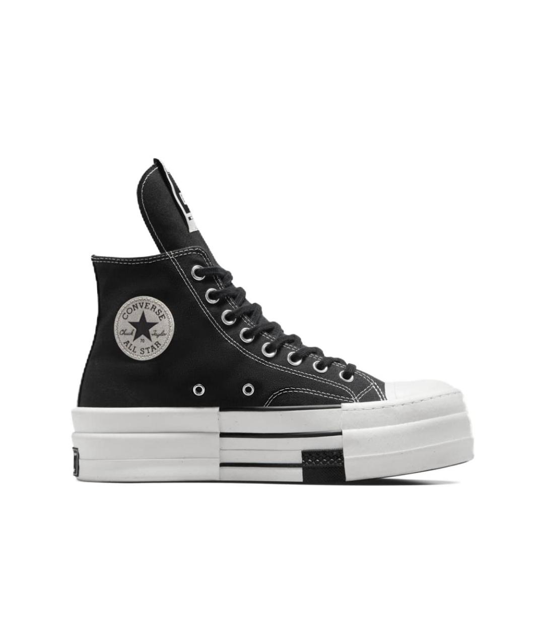 CONVERSE Черные текстильные кеды, фото 2