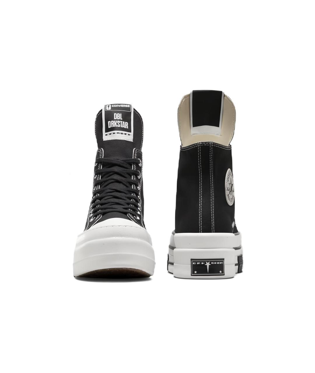 CONVERSE Черные текстильные кеды, фото 6