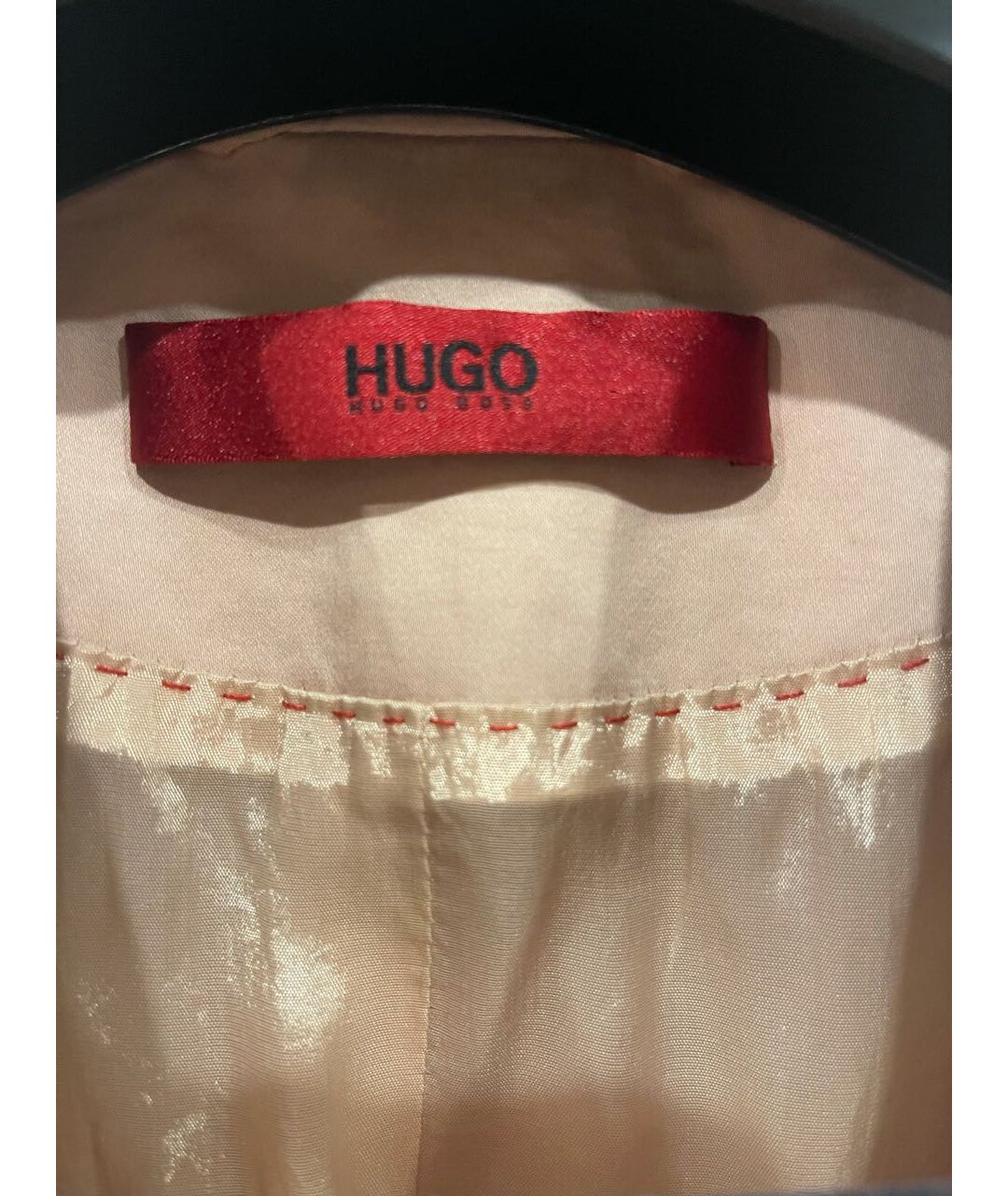 HUGO BOSS Розовый хлопковый жакет/пиджак, фото 3