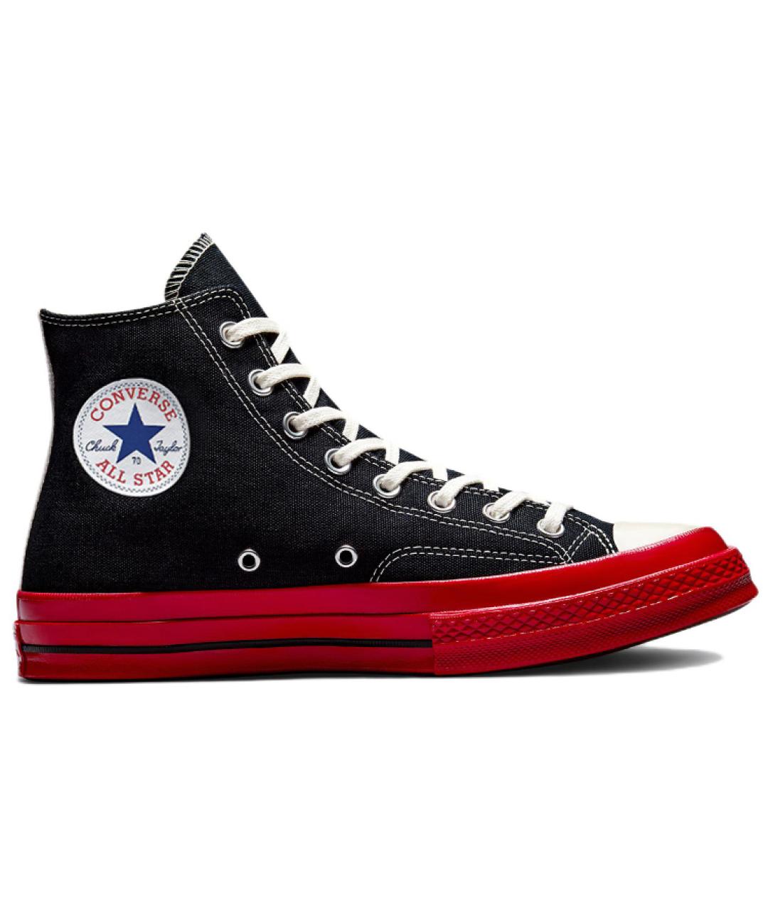 CONVERSE Черные текстильные кеды, фото 3