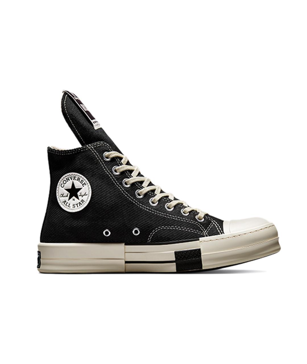 CONVERSE Черные текстильные кеды, фото 3