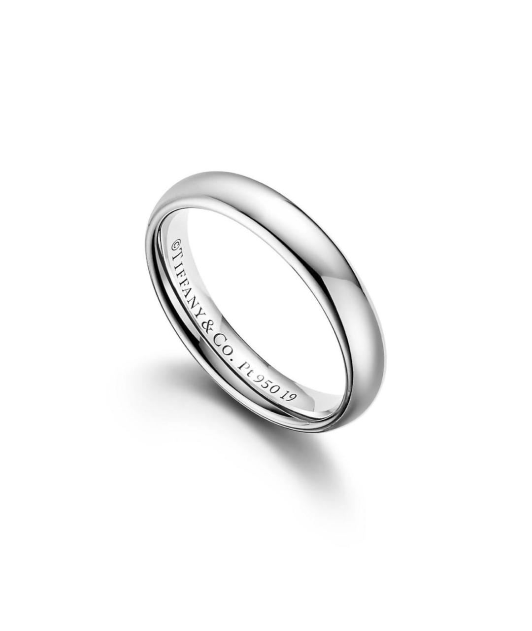 TIFFANY&CO Серебряное платиновое кольцо, фото 2