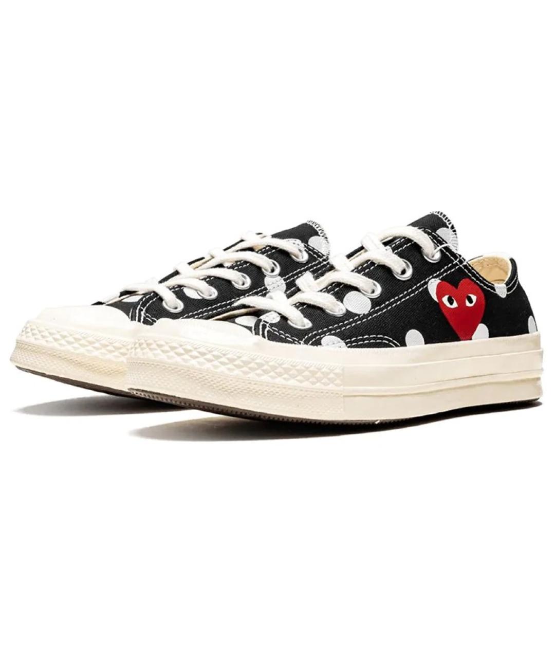 CONVERSE Черные текстильные кеды, фото 3