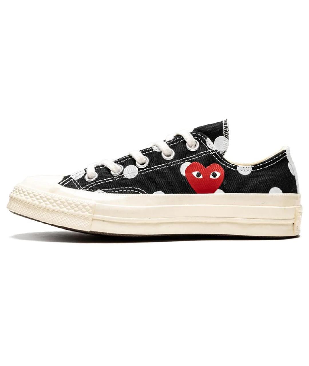 CONVERSE Черные текстильные кеды, фото 2