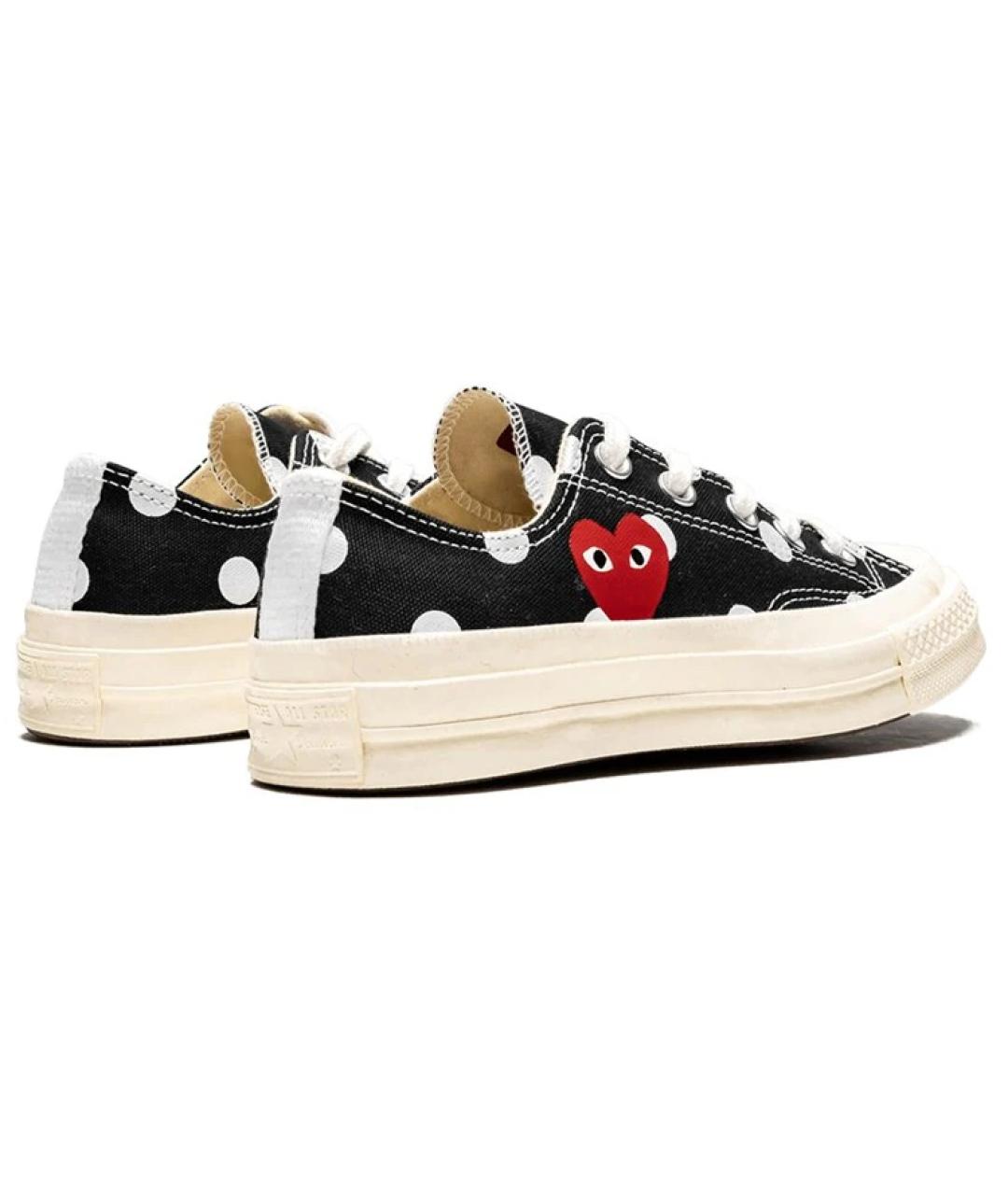 CONVERSE Черные текстильные кеды, фото 4