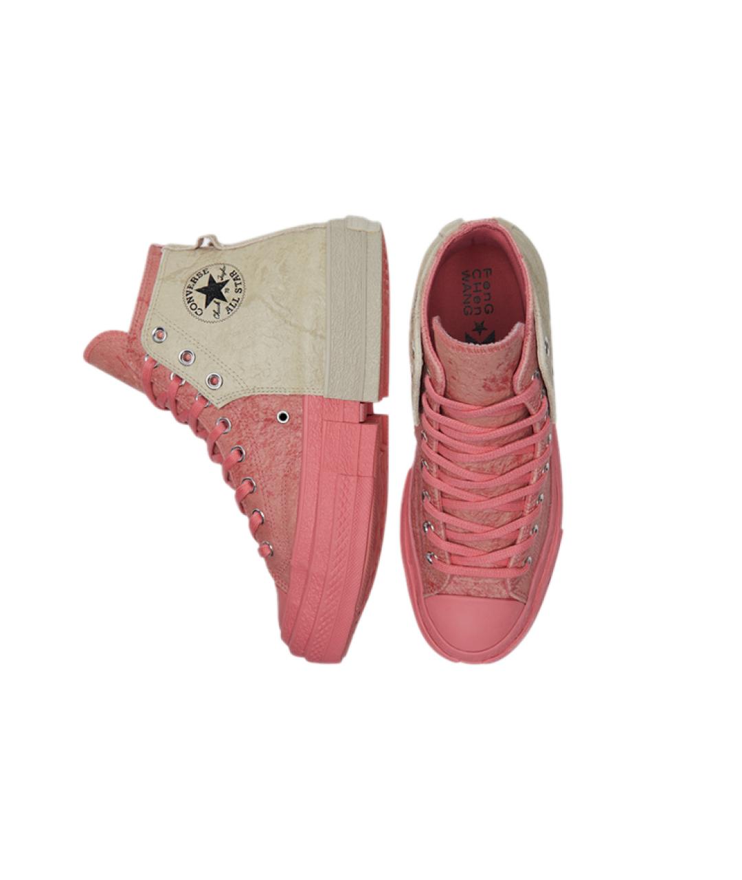 CONVERSE Розовые кеды, фото 5