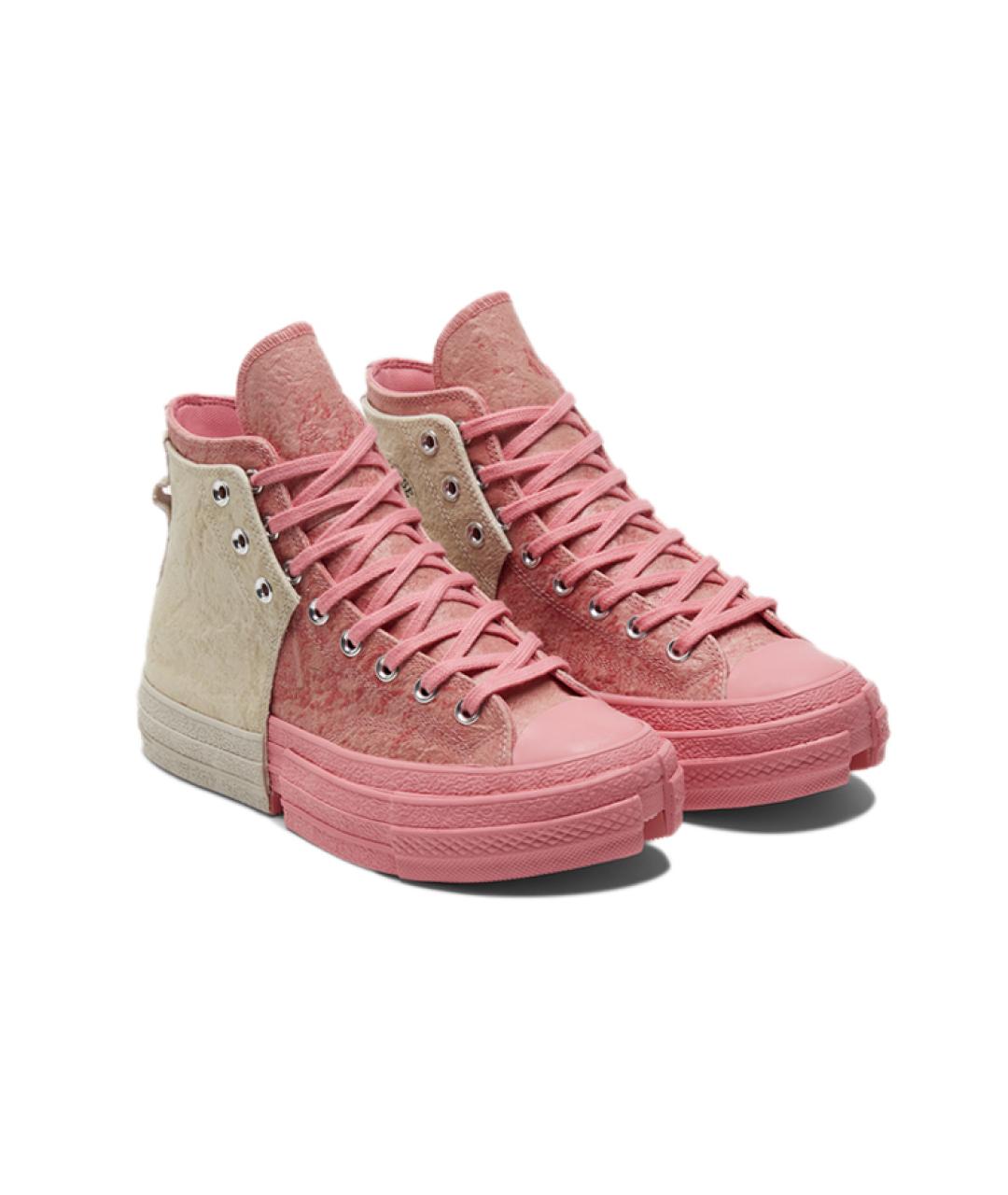 CONVERSE Розовые кеды, фото 4