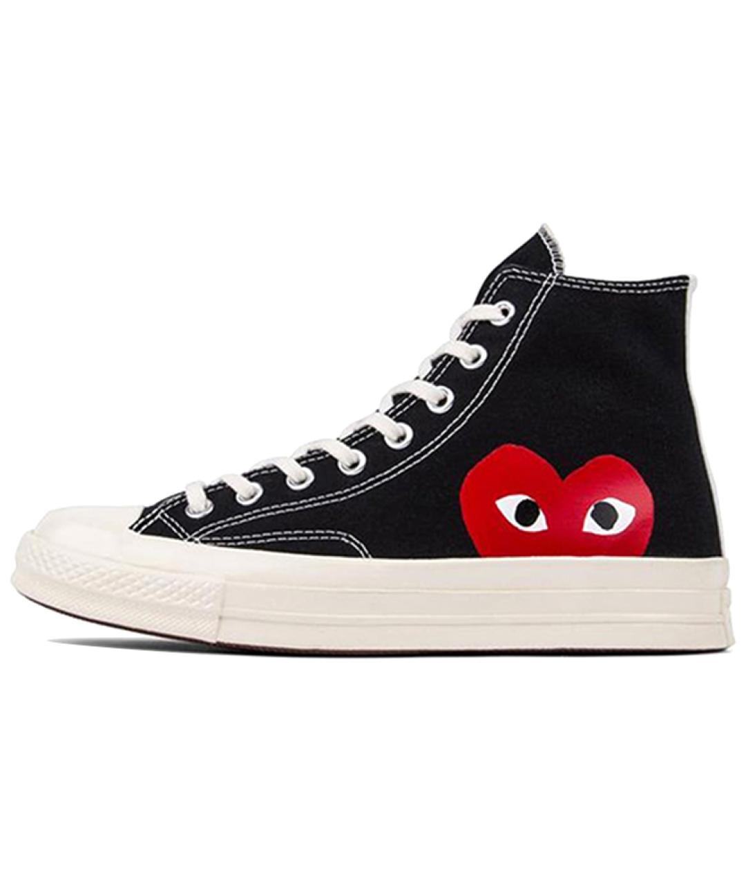 CONVERSE Черные текстильные кеды, фото 2