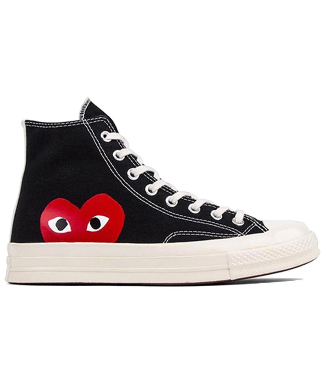 CONVERSE Черные текстильные кеды, фото 1