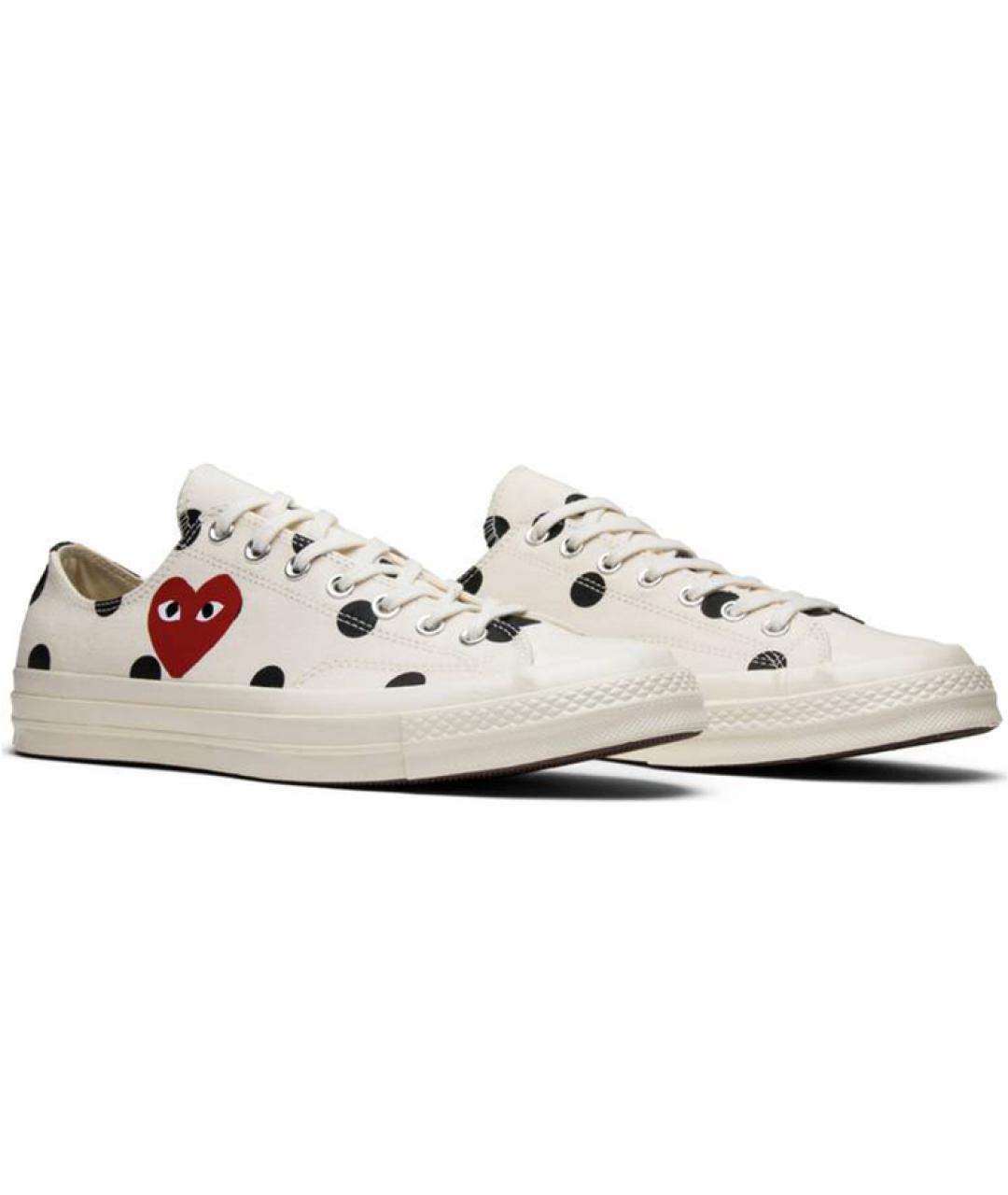 CONVERSE Белые текстильные кеды, фото 4