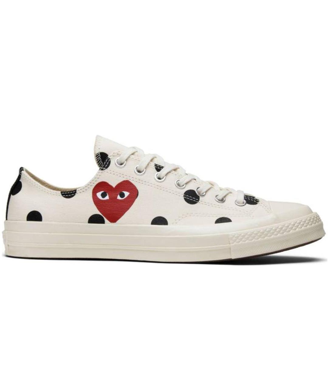 CONVERSE Белые текстильные кеды, фото 1