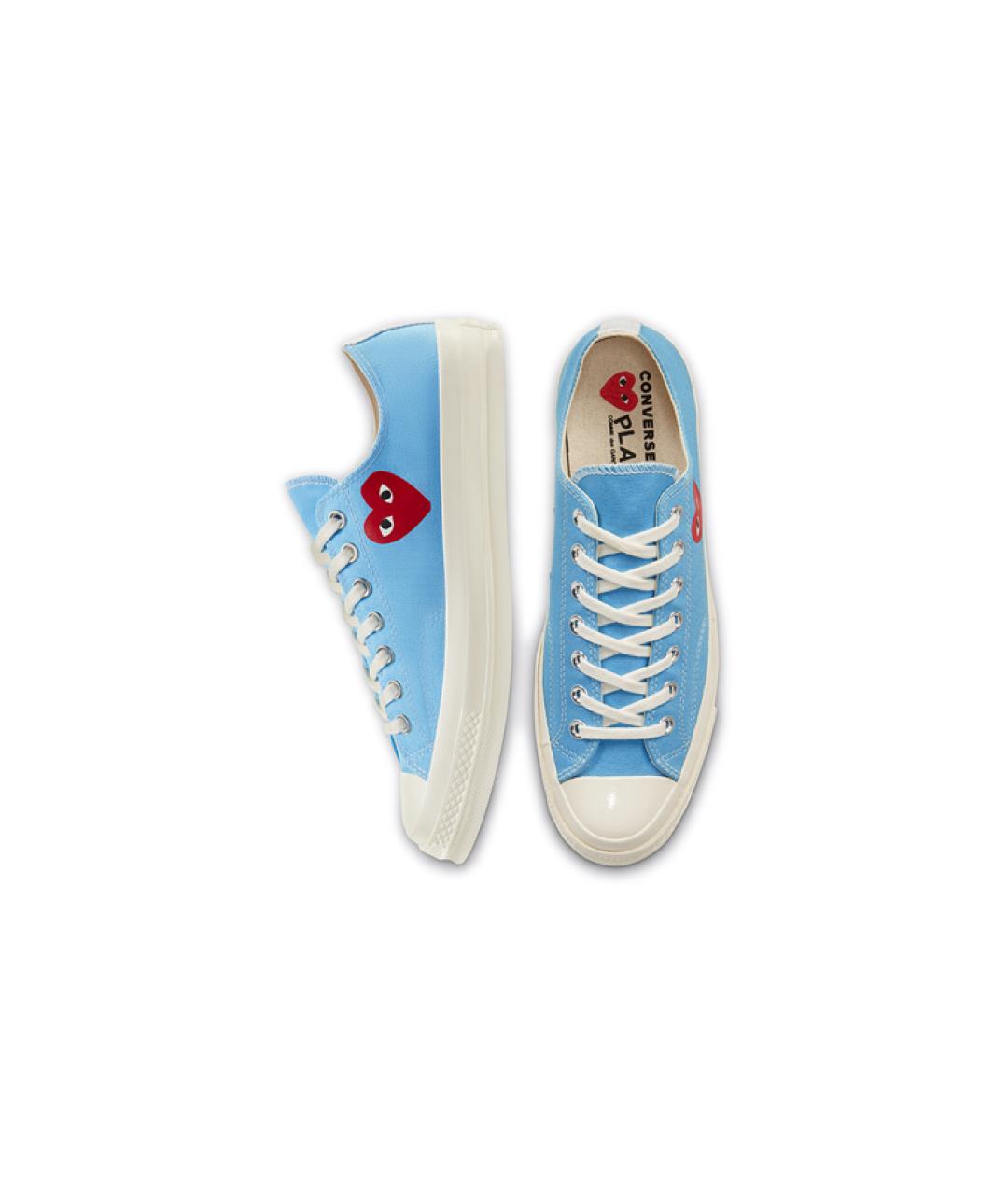 CONVERSE Голубые текстильные кеды, фото 4