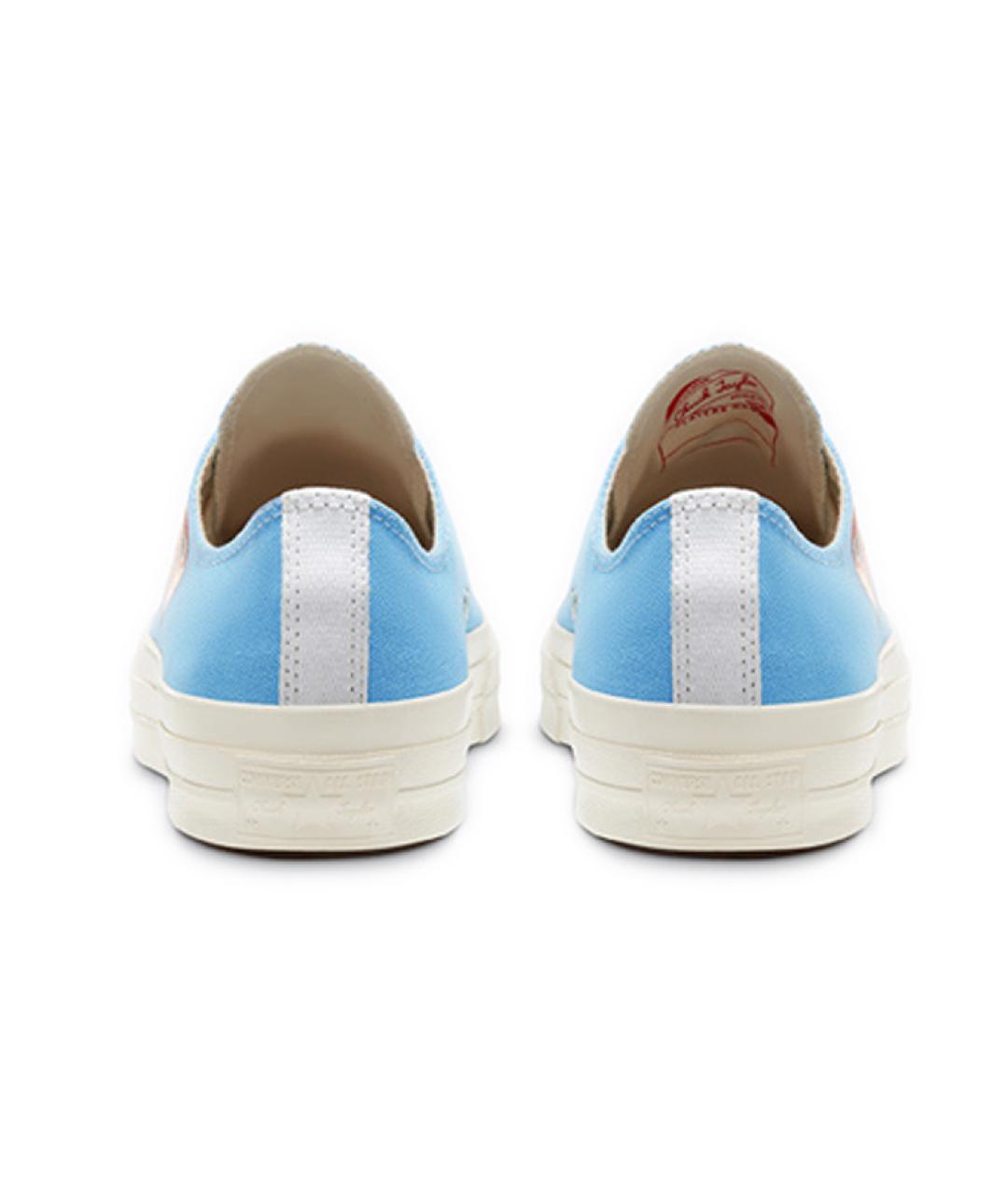 CONVERSE Голубые текстильные кеды, фото 5