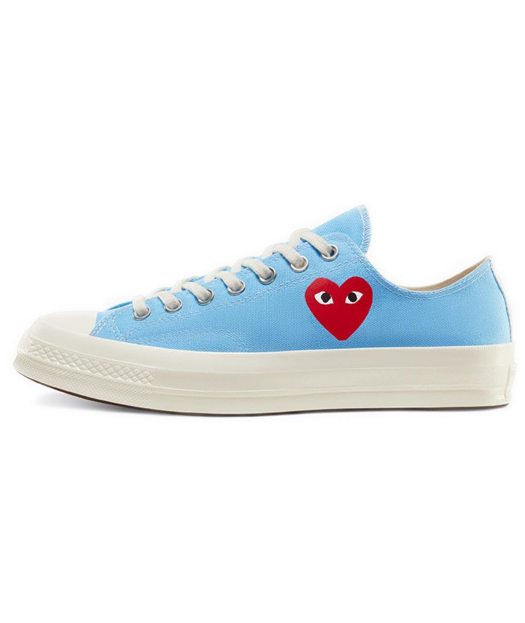 CONVERSE Голубые текстильные кеды, фото 6