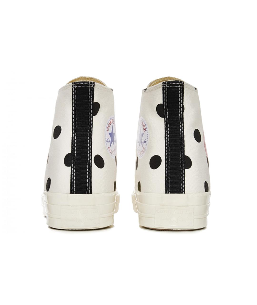 CONVERSE Белые текстильные кеды, фото 4