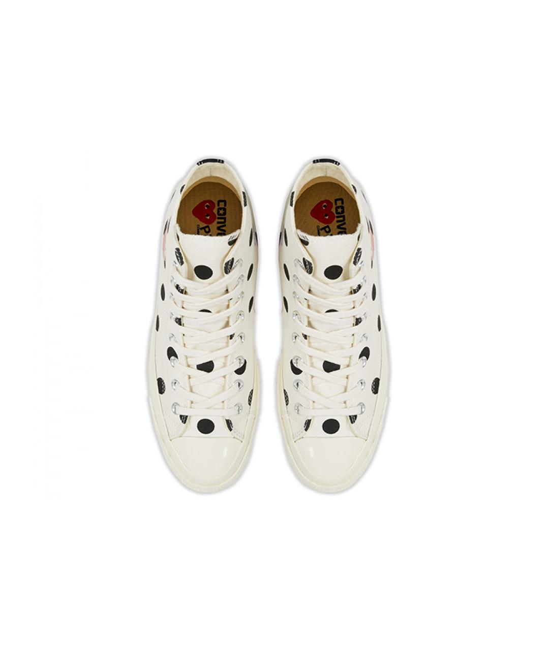 CONVERSE Белые текстильные кеды, фото 3