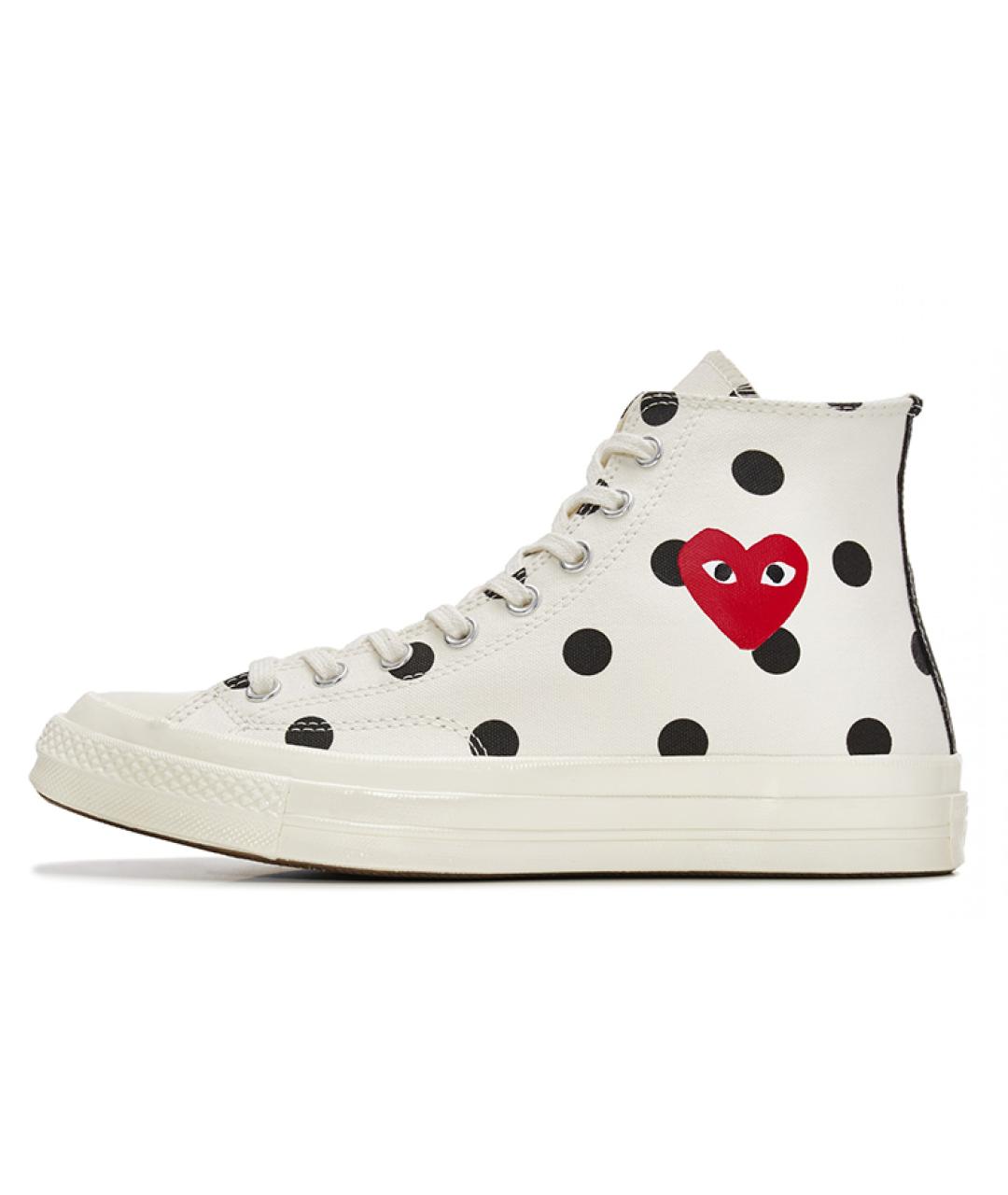 CONVERSE Белые текстильные кеды, фото 2