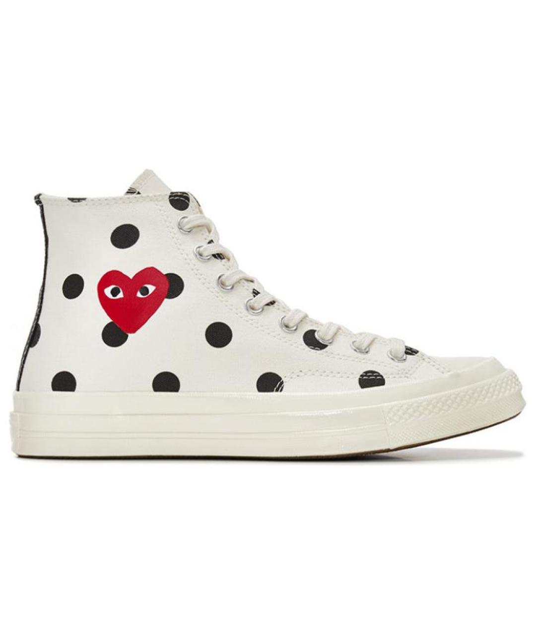 CONVERSE Белые текстильные кеды, фото 1