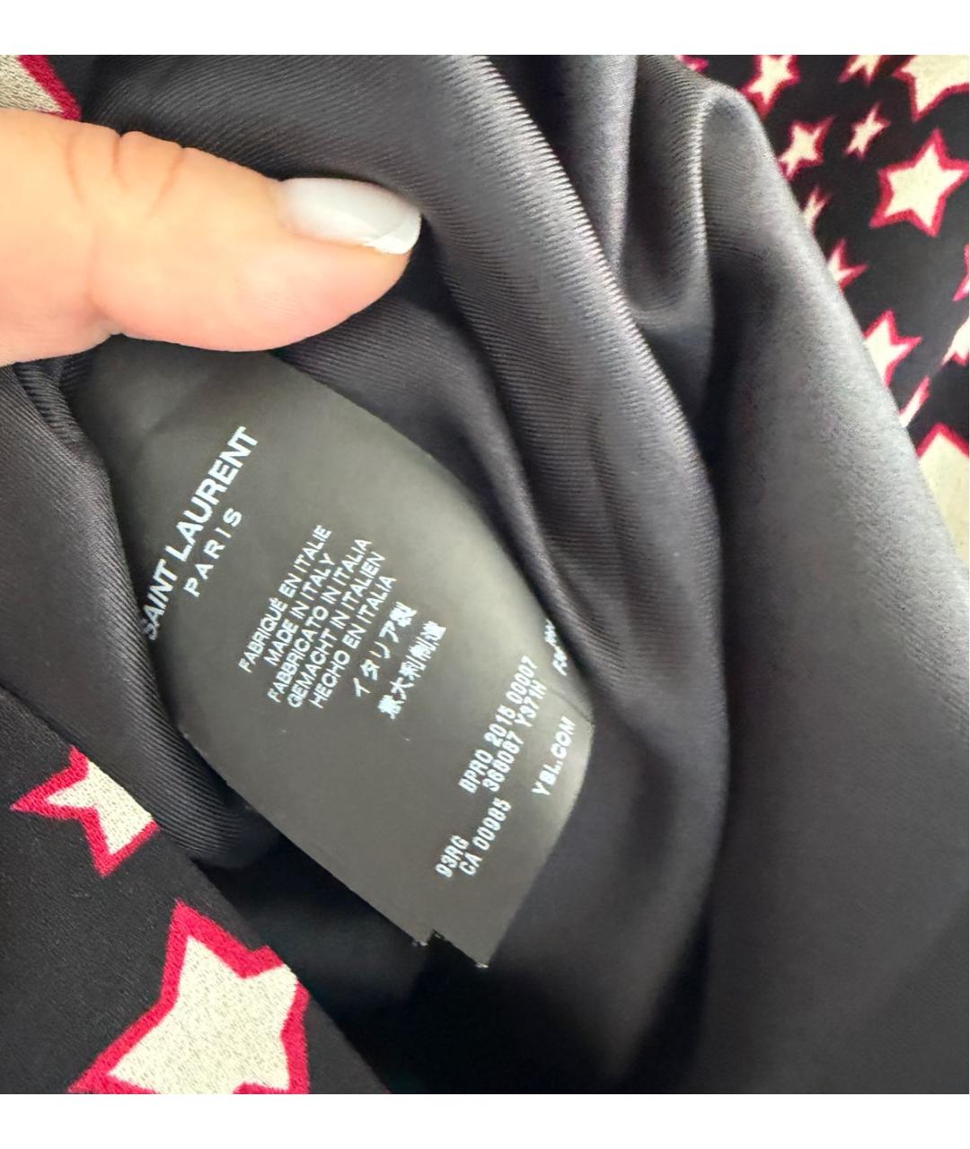 SAINT LAURENT Черное платье, фото 4