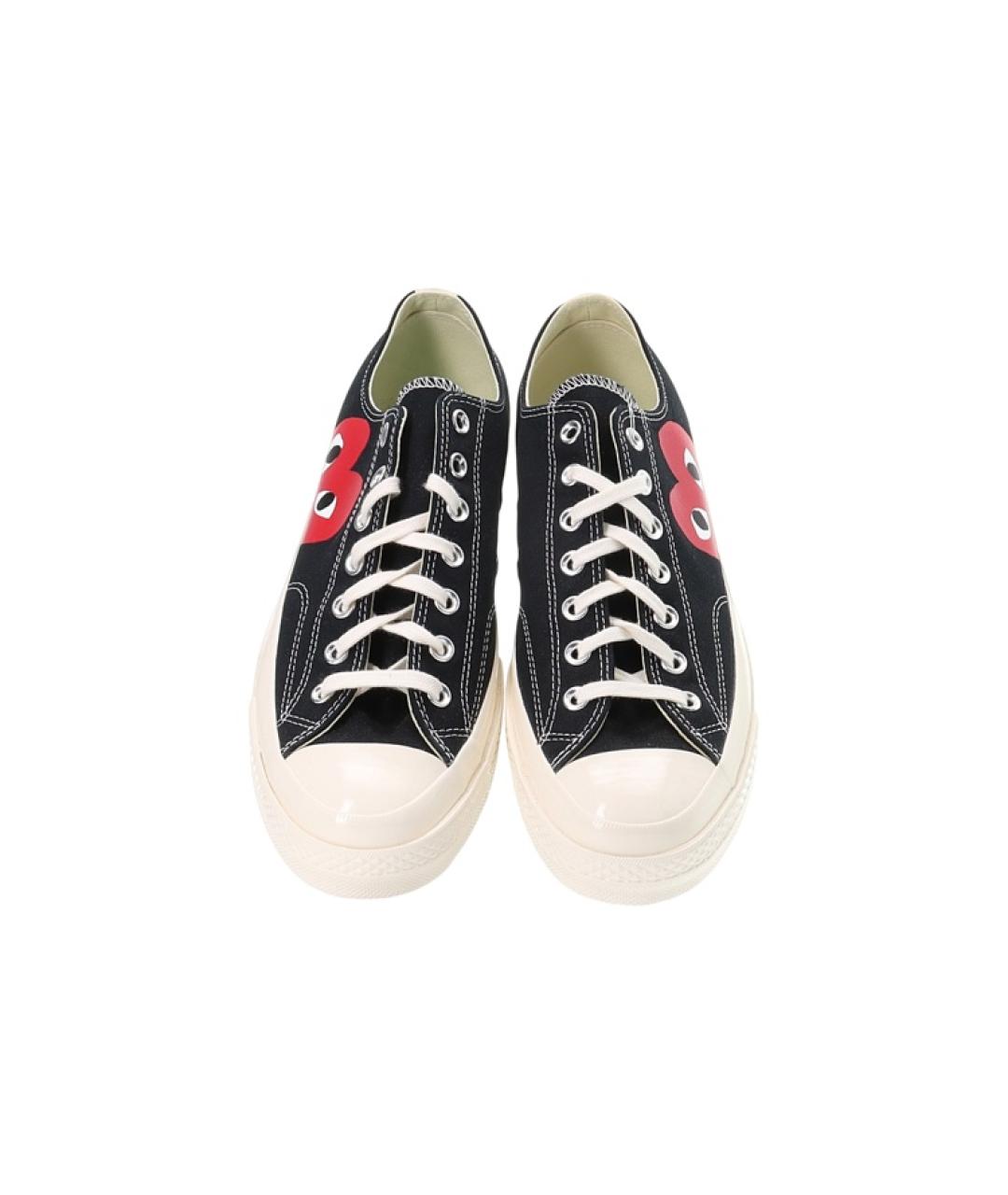 CONVERSE Черные текстильные кеды, фото 5