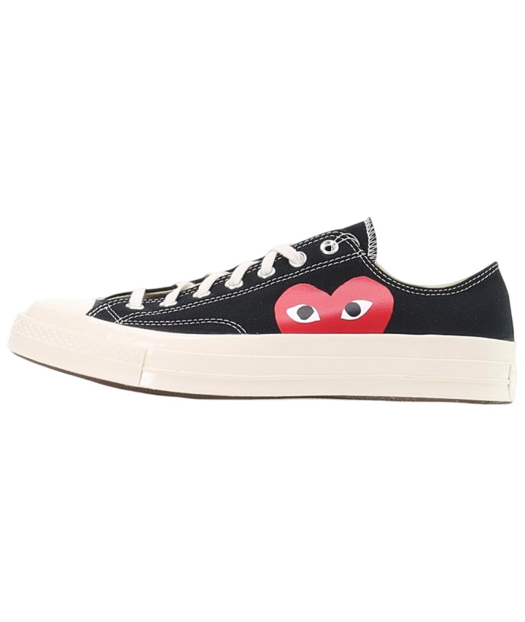 CONVERSE Черные текстильные кеды, фото 2