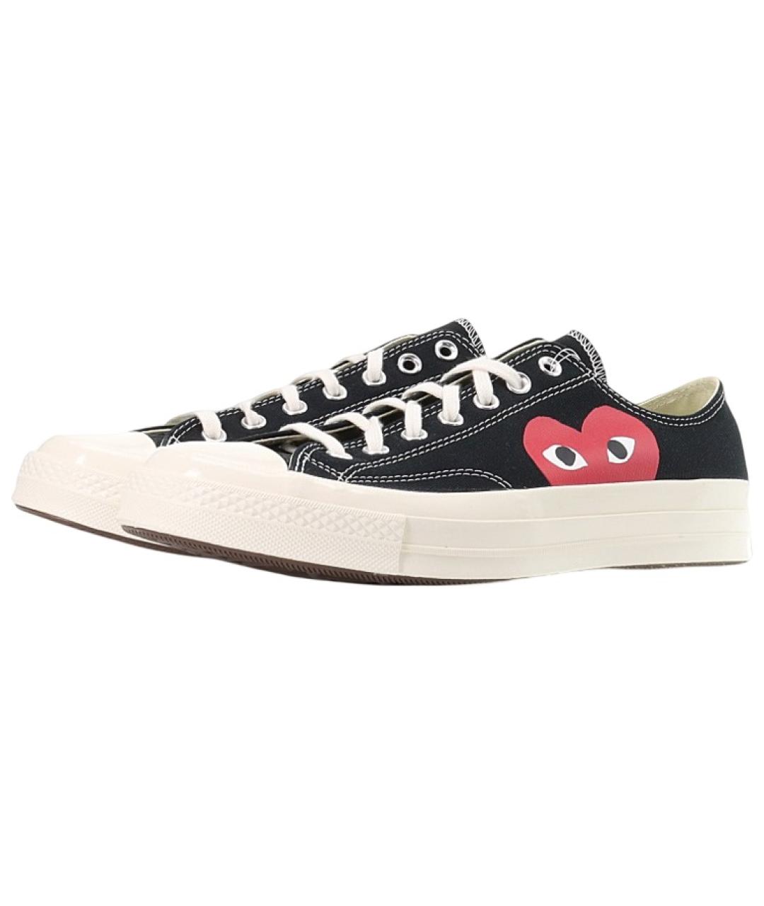 CONVERSE Черные текстильные кеды, фото 4