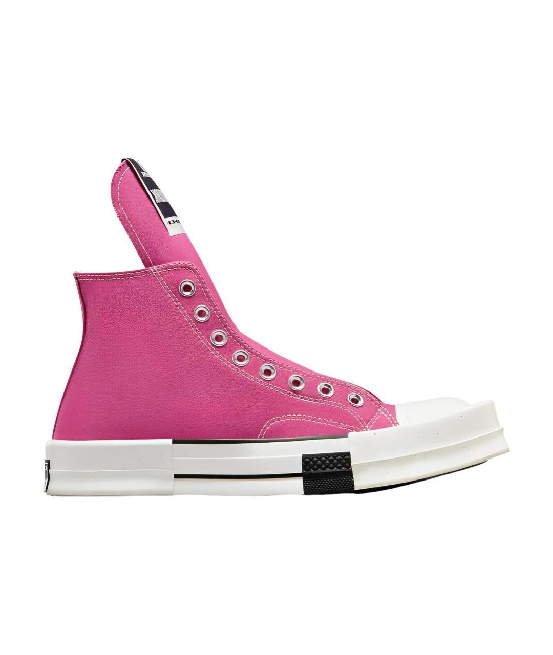 CONVERSE Розовые текстильные кеды, фото 1