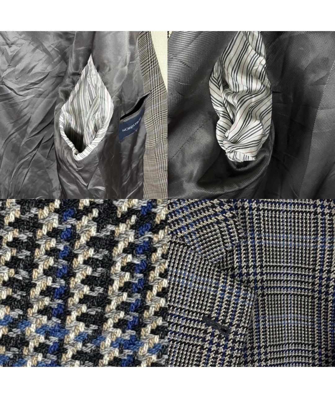BURBERRY Бежевый шерстяной пиджак, фото 6