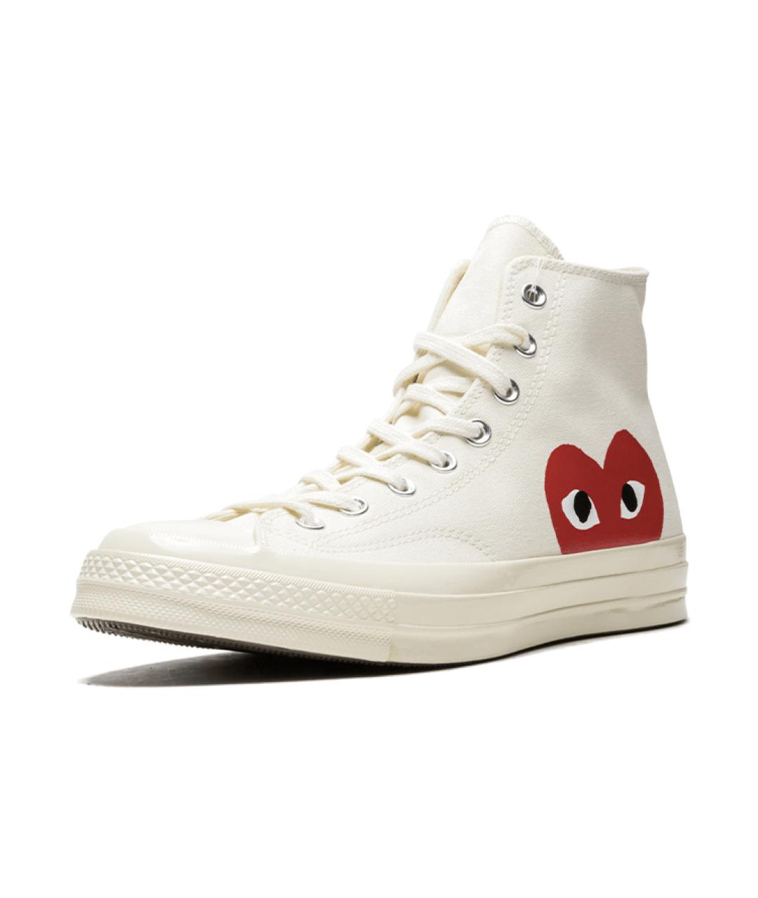 CONVERSE Белые текстильные кеды, фото 3