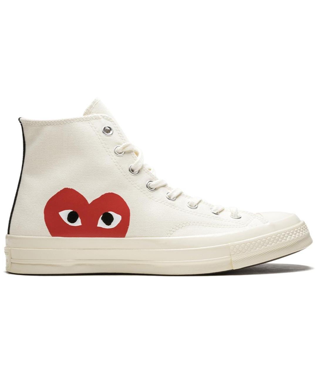 CONVERSE Белые текстильные кеды, фото 1