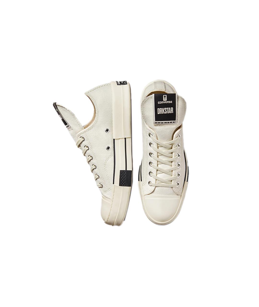 CONVERSE Белые текстильные кеды, фото 5