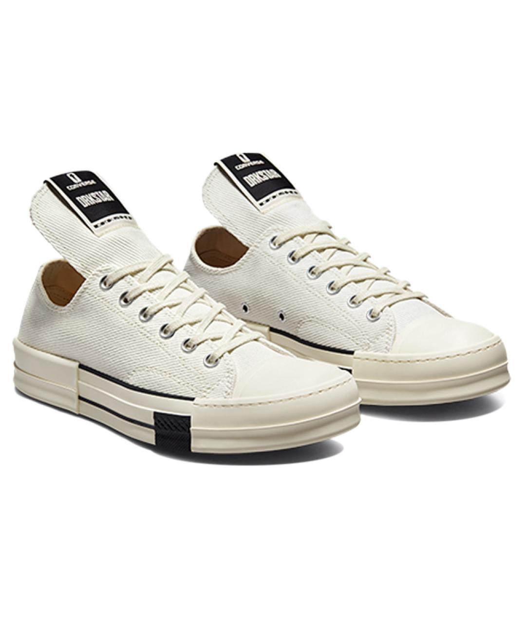 CONVERSE Белые текстильные кеды, фото 4